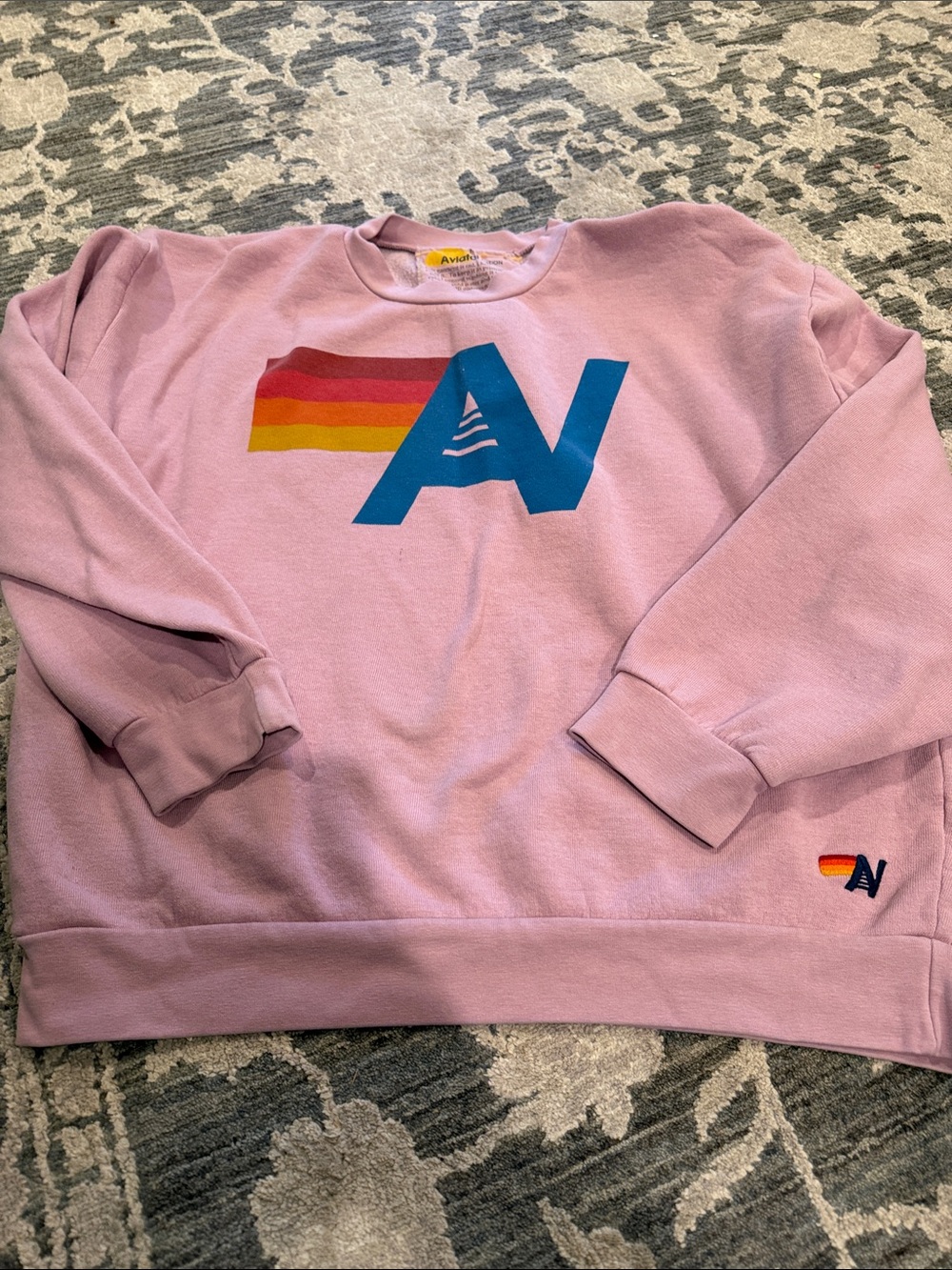 Aviator nation oversize crew